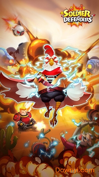 士兵捍卫者无限金币钻石版 游戏截图
